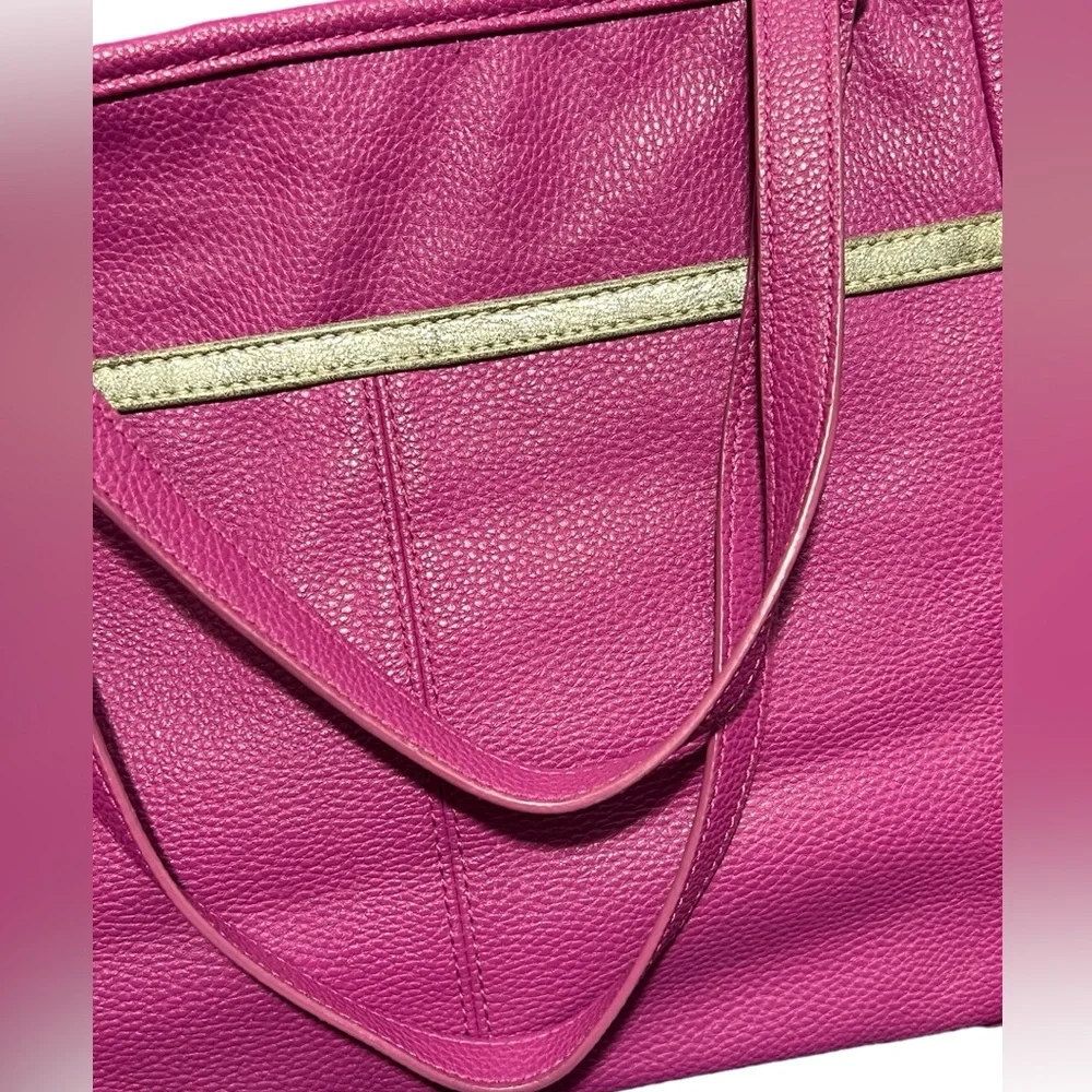 Jewell - Womens Pink & Silver Reversible Tote Bag